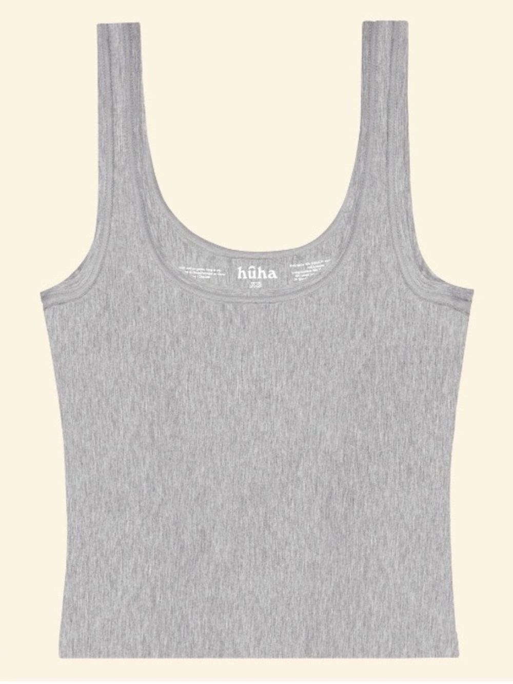 Huha TENCEL breathable sporty tank top in Gray Small